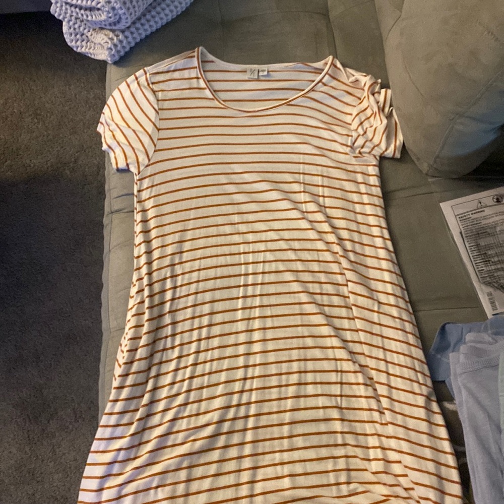 BYTAVI striped t-shirt dress!